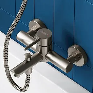 Смеситель для ванны Dorff Logic new нержавеющая сталь D3010000SS Смеситель для ванны Dorff Logic new нержавеющая сталь D3010000SS, 3