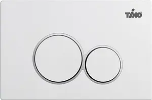Клавиша смыва для унитаза Timo Kulo FP-001W белый глянцевый, 1