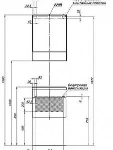Шкаф-зеркало Aquanet Нота 50 L белый 00175670 Шкаф-зеркало Aquanet Нота 50 L белый 00175670, 3