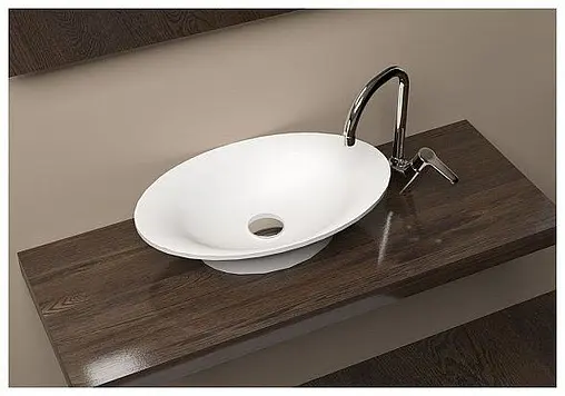 Раковина Aquanet Entice V31 60 белый матовый 00198990