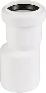 Патрубок переходной длинный внутренний белый D=50x40мм Ostendorf HTw HTR 559920, 1