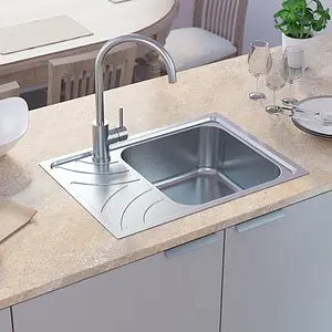 Мойка кухонная IDDIS Arro 60.5 R сатин ARR60SRi77, 3