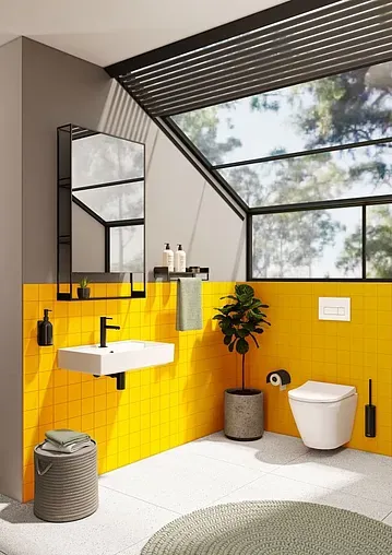 Клавиша смыва для унитаза VitrA Root Square 740-2300 белый матовый