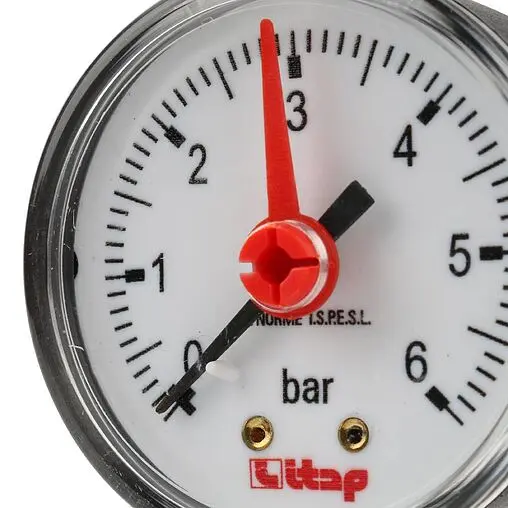 Манометр радиальный Itap 50мм 6 бар ¼&quot; 482B014R