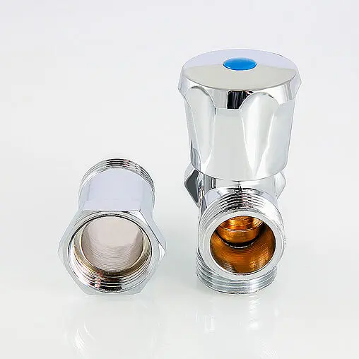 Вентиль регулирующий трехпроходной ¾&quot;н x ¾&quot;н x ¾&quot;в хром Valtec VT.230.N.05