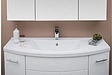 Тумба-умывальник подвесная Aquanet Тренто 120 белый 00156500+00152905