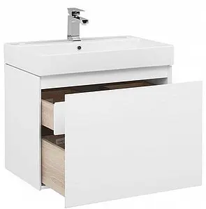 Тумба-умывальник подвесная Aquanet Йорк 70 белый 00202093+ Тумба-умывальник подвесная Aquanet Йорк 70 белый 00202093+, 5