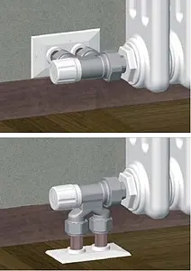 Узел нижнего подключения регулирующий одноточечный M24x19 x ½"н / зонд d=12мм / L=450мм Far FV 1455 C1212 Узел нижнего подключения регулирующий одноточечный M24x19 x ½"н / зонд d=12мм / L=450мм Far FV 1455 C1212, 3