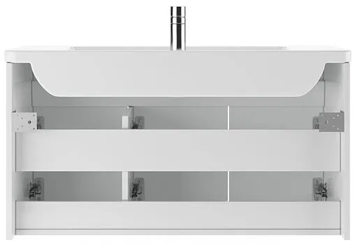 Тумба под умывальник подвесной Айсберг Мечта 100 белый DM2328T