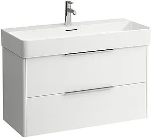 Тумба-умывальник подвесная Laufen Base 95 белый матовый 4.0241.2.110.260.1+8.1028.7.000.104.1 Тумба-умывальник подвесная Laufen Base 95 белый матовый 4.0241.2.110.260.1+8.1028.7.000.104.1, 1