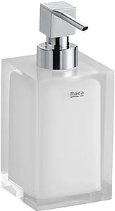 Дозатор для жидкого мыла Roca Ice хром/белый 816861009, 1