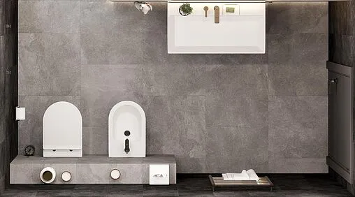 Биде напольное Kerama Marazzi Pompei белый PO.bidet.01