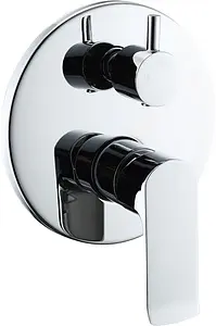 Смеситель для ванны скрытого монтажа BelBagno Disco хром DIS-BASM-CRM Смеситель для ванны скрытого монтажа BelBagno Disco хром DIS-BASM-CRM, 1