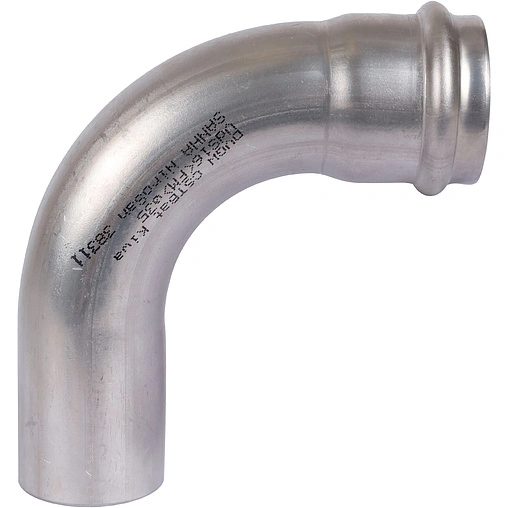 Уголок пресс однорастубный 35мм угол 90° Sanha NiroSan 9001A 69001A35