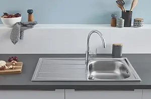 Мойка кухонная со смесителем Grohe K200-86 хром 31562SD0 Мойка кухонная со смесителем Grohe K200-86 хром 31562SD0, 4