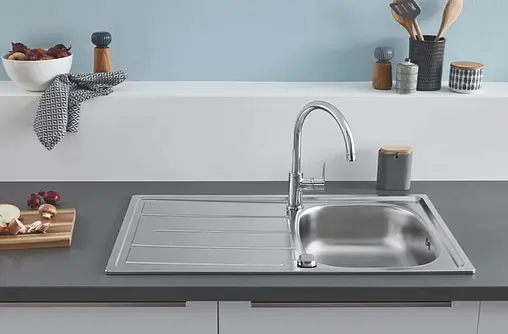 Мойка кухонная со смесителем Grohe K200-86 хром 31562SD0