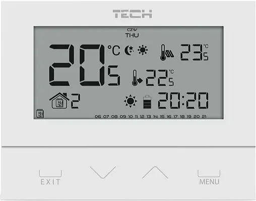 Комнатный терморегулятор TECH  ST-292 v3 WG.11.0432