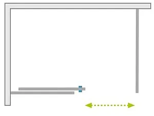 Шторка на ванну 1700мм матовое стекло Radaway Vesta DWJ 170 фабрик+S 80 фабрик 209117-01-06+204080-06 Шторка на ванну 1700мм матовое стекло Radaway Vesta DWJ 170 фабрик+S 80 фабрик 209117-01-06+204080-06, 3