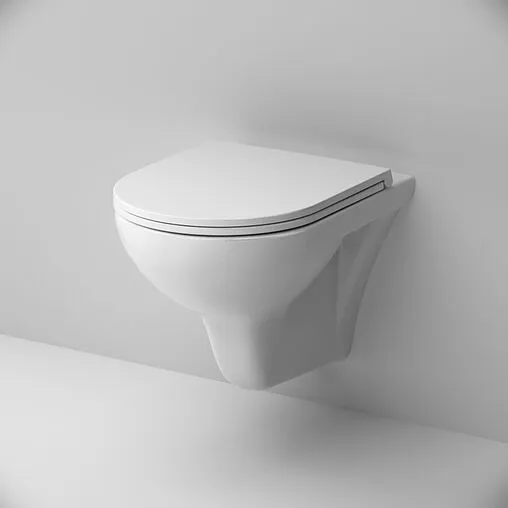 Унитаз подвесной безободковый Am.Pm Gem FlashClean белый C901700SC