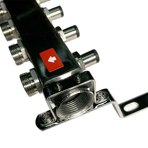 Группа коллекторная без расходомеров 8 отводов 1&quot;в/в x ¾&quot;ек Uni-fitt OPTIMAL 451B4308.RU