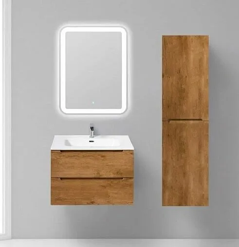 Тумба-умывальник подвесная BelBagno ETNA 60 Rovere Nature ETNA-600-2C-SO-RN-P+