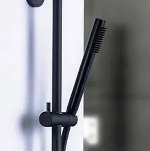 Лейка ручного душа Paffoni Master чёрный матовый ZDOC067NO Лейка ручного душа Paffoni Master чёрный матовый ZDOC067NO, 4