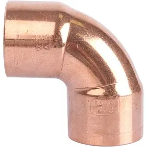 Уголок двухраструбный пайка 35мм угол 90° Sanha 5090 1509035 Уголок двухраструбный пайка 35мм угол 90° Sanha 5090 1509035, 2