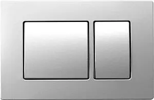 Клавиша смыва для унитаза Azario AZ-8200-0030 хром матовый, 1