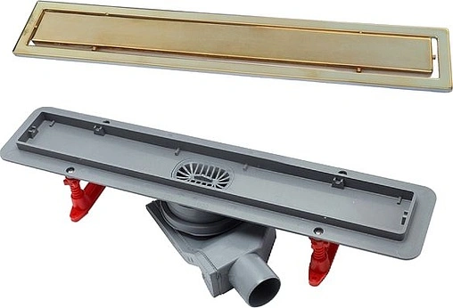 Лоток душевой Set 300мм h=52мм 0.8л/сек Pestan Confluo Premium Gold Line 300 13100050