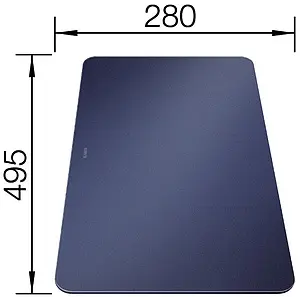 Разделочная доска Blanco тёмно-синий 232846 Разделочная доска Blanco тёмно-синий 232846, 2