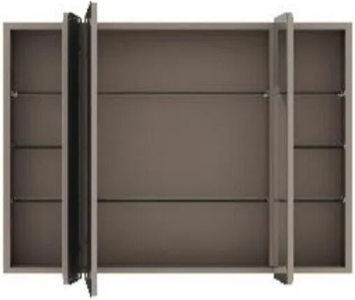 Шкаф-зеркало Aquaton Ар-Деко 85 кашемир 1A280602DD6E0