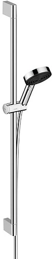 Душевая стойка Hansgrohe Pulsify Select S 105 3jet Relaxation 90см хром/графит 24170000