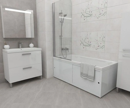 Панель для ванны фронтальная Cersanit Universal/2 150 белый PA-TYPE2*150-W