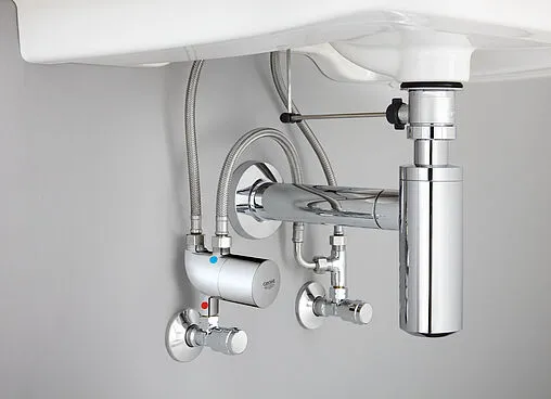 Термостат для раковины Grohe Grohtherm Micro хром 34487000 Термостат для раковины Grohe Grohtherm Micro хром 34487000