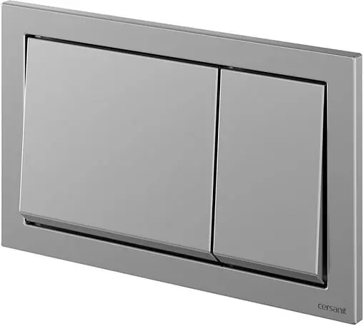 Клавиша смыва для унитаза Cersanit Enter 60174 хром матовый