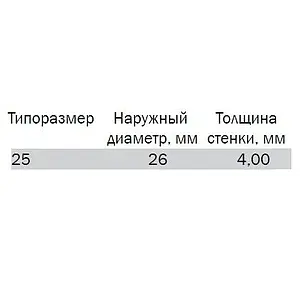 Труба металлополимерная TECEflex 26 x 4.0мм PE-Xc/AL/PE-RT 7320258 Труба металлополимерная TECEflex 26 x 4.0мм PE-Xc/AL/PE-RT 7320258, 2