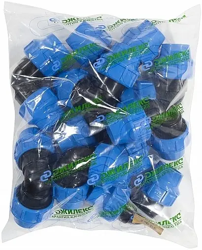 Уголок компрессионный соединительный 40мм x 40мм Джилекс 9304