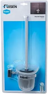 Ёршик для унитаза Fixsen Kvadro хром FX-61313C Ёршик для унитаза Fixsen Kvadro хром FX-61313C, 4