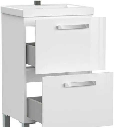 Тумба-умывальник Cersanit Melar 50 белый 64127+