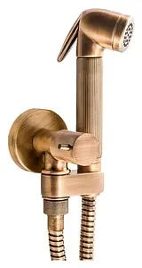 Гигиенический душ с запорным вентилем Bossini Nikita бронза E57002.022, 1