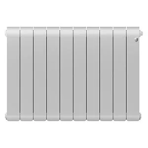 Радиатор биметаллический 10 секций Royal Thermo Infinity 500 Bianco Traffico RTIN50010 Радиатор биметаллический 10 секций Royal Thermo Infinity 500 Bianco Traffico RTIN50010, 2