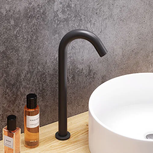 Смеситель для раковины Damixa Scandinavian Pure чёрный матовый 360280300