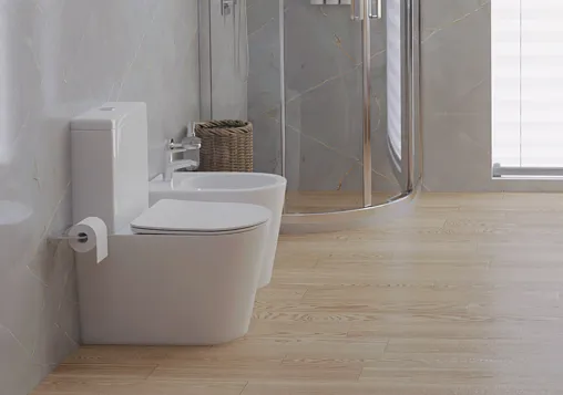 Биде напольное Aquatek Вега белый AQ1058-00