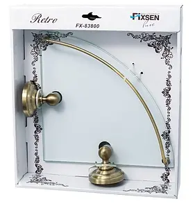 Полка Fixsen Retro бронза FX-83803A Полка Fixsen Retro бронза FX-83803A, 2