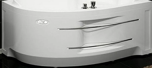 Панель для ванны фронтальная левая Radomir Ирма 160х105 L полотенцедержатель белый 2-21-0-1-0-229