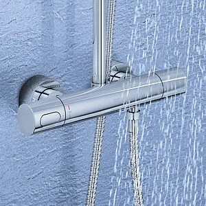 Душевая система с термостатом для душа Grohe Rainshower System 210 хром 27967000 Душевая система с термостатом для душа Grohe Rainshower System 210 хром 27967000, 4