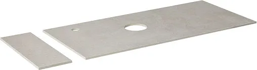 Столешница с полкой Aquanet Nova Lite LOFT 90 L серый 00261854