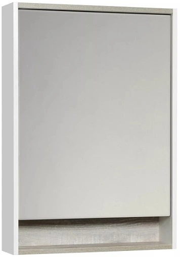Шкаф-зеркало Aquaton Капри 60 бетон пайн/белый 1A230302KPDA0
