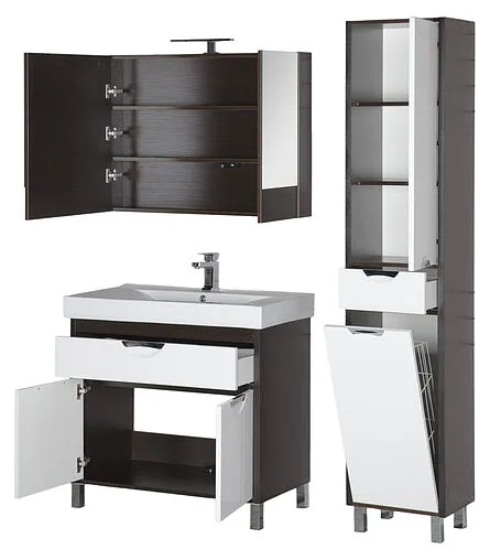 Шкаф-пенал напольный Aquanet Гретта 172063