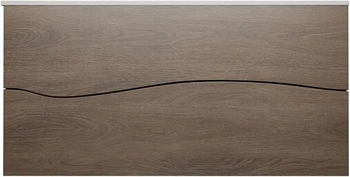 Тумба-умывальник подвесной Allen Brau Glority 100 дуб антик 1.35002.NW+1.35009.20